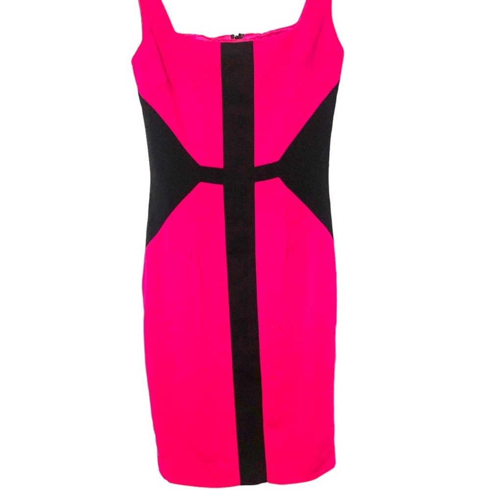 EUC Fitted Color Block Dress by JayGodfrey